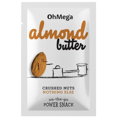 Oh Mega Almond Nut Butter 10g Power Snack
