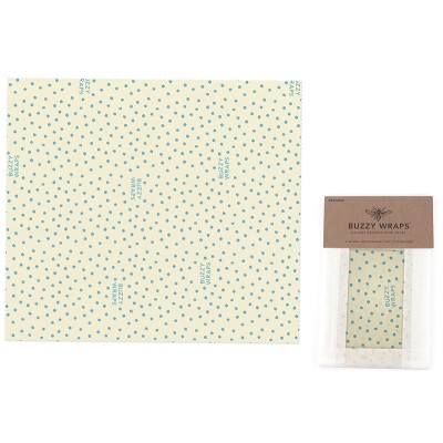 Buzzy Wraps Beeswax Wrap Extra Large - Blue Dot