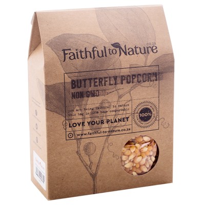 Faithful to Nature Butterfly Popcorn - Non GMO