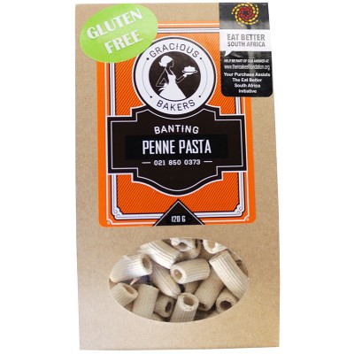 Gracious Bakers Banting Penne Pasta