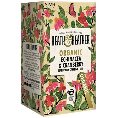 Heath & Heather Organic Echinacea & Cranberry Tea