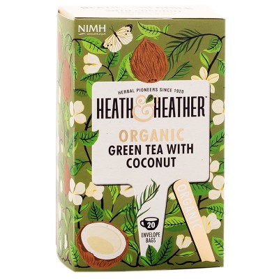 Heath & Heather Organic Green Tea With Coconut