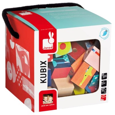 Janod Kubix 30 Lacing Blocks