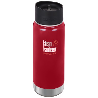 Klean Kanteen Insulated Flask with Café Cap - Mineral Red