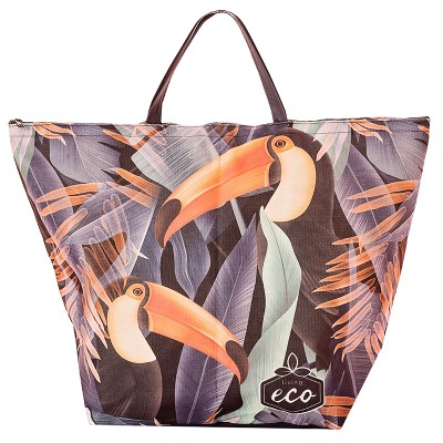 Living Eco Recycled Plastic Bottle RPET Beach Bag - Toucan