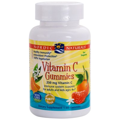 Nordic Naturals Vitamin C Gummies 60's
