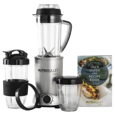 Nutribullet Blender Select 10 Piece Set - Silver