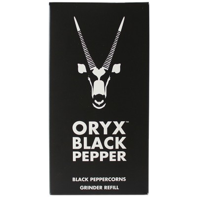 Oryx Black Peppercorns - Grinder Refill