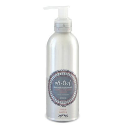Oh-Lief Grapefruit & Sweet Orange Natural Body Wash