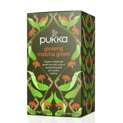 Pukka Ginseng Matcha Green Tea