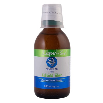 Silverlab Colloidal Silver Liqui-Gel - Mouth & Throat Gargle
