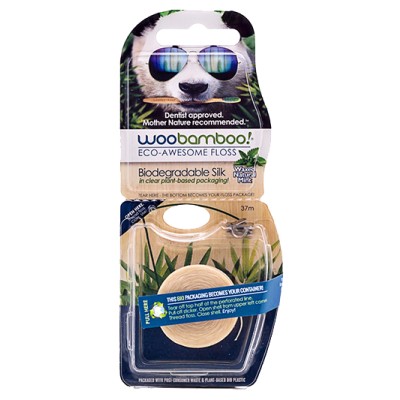 WooBamboo Eco-Friendly Silk Dental Floss