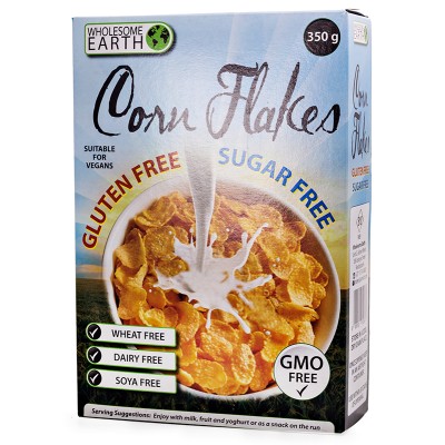 Wholesome Earth Gluten Free Corn Flakes (Sugar Free)