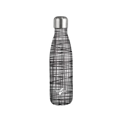 Steely Insulated Water Bottle - Matte Stripes
