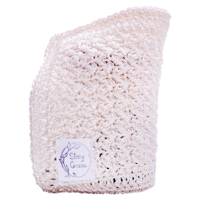 String Greens Face Cloth Bamboo - Vanilla