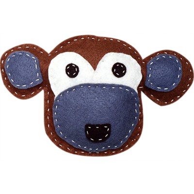 Krokenoster Monkey Felt Toy
