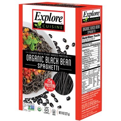 Explore Cuisine Organic Black Bean Spaghetti 