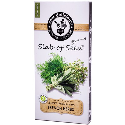 SOW Delicious Seed Slab - French Herbs