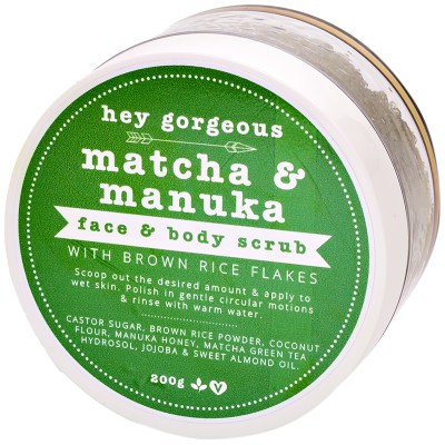 HG For Bros Matcha & Manuka Face & Body Scrub