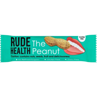 Rude Health The Peanut Snack Bar - Gluten-Free