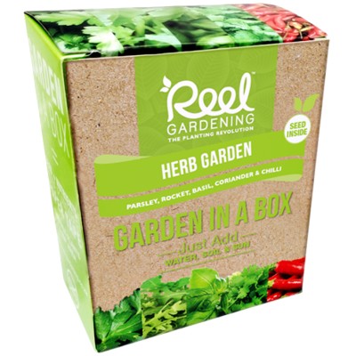 Reel Gardening Herb Garden in a Box