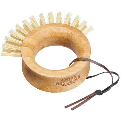 Kitchen Craft Living Nostalgia Bamboo Vegetable Cleaning Brush
