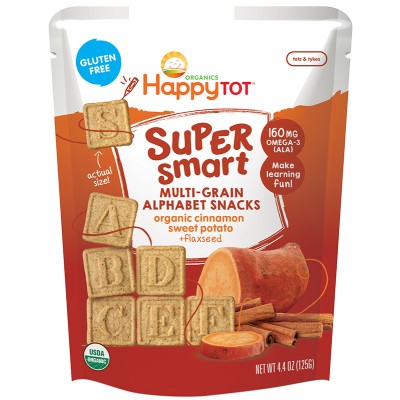 Happy Tot Alphabet Snack - Cinnamon Sweet Potato 1