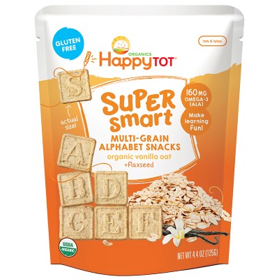 Happy Tot Alphabet Snack - Vanilla Oat 125g