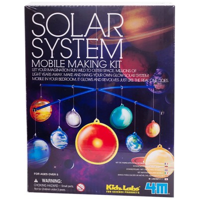 4M - Glow Solar System Mobile Making Kit