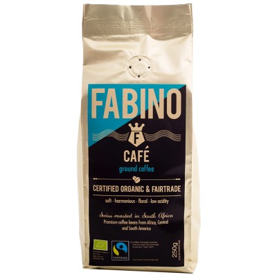 Fabino Organic Fairtrade Ground Coffee - Café