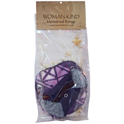 Woman-Kind Reusable Funky Fabric Pads Pack of 2 (Small)