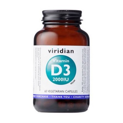 Viridian Vitamin D3 2000iu