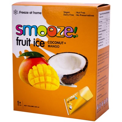 Smooze Fruit & Coconut Milk Ice - Mango & Coco
