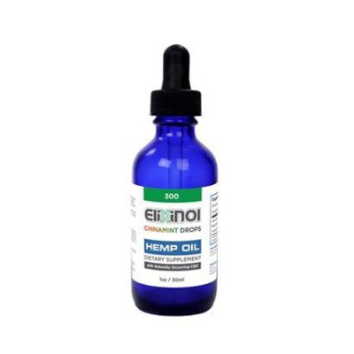 Elixinol Hemp CBD Oil 300mg - Cinnamint
