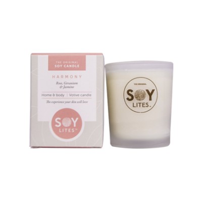Soylites Frosted Aromatherapy Candle - Harmony, 220ml