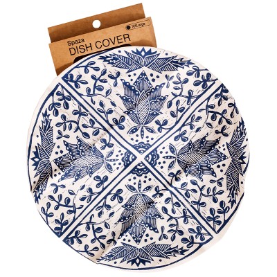 Spaza Madiba Dish And Bowl Cover - Entertainer Navy