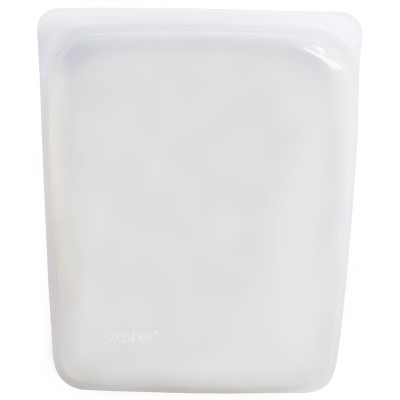 Stasher Reusable Silicone Storage Bag - Clear