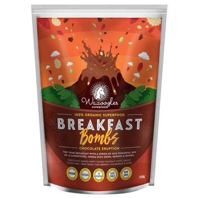 Wazoogles Superfoods Breakfast Bomb Chocolate Eruption