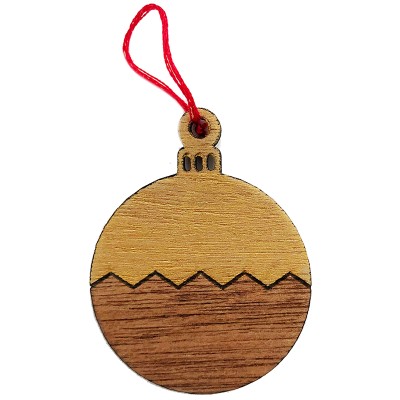 Wood Be Nice Round Christmas Deco - ZigZag