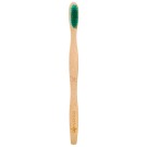 The Earth Brush Bamboo Toothbrush Adult - Soft Green
