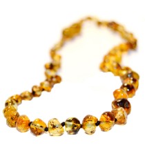 Baltic Amber for Africa Green Teething Necklace