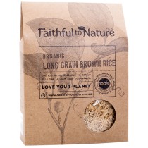 Faithful to Nature Organic Brown Rice Long Grain