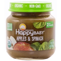 Happy Baby Stage 2 - Apples & Spinach