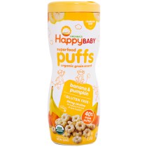 Happy Baby Puffs - Banana & Pumpkin
