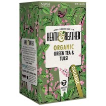 Heath & Heather Organic Green Tea & Tulsi 