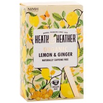 Heath & Heather Organic Lemon & Ginger Tea