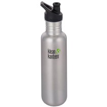 Klean Kanteen Classic 27oz Bottle with Sport Cap - Brushed Stainless