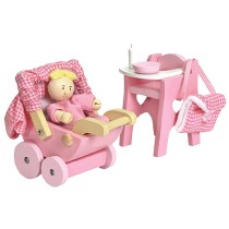 Le Toy Van Nursery Set with Baby Doll