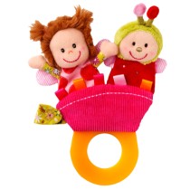 Lilliputiens Liz & Ladybird Teething Rattle