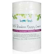 Bam+Boo Biodegradable Flushable Bamboo Nappy Liners